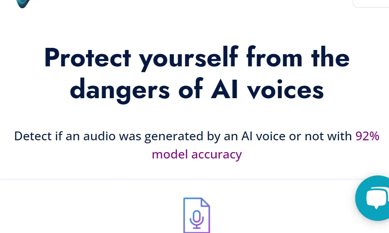 AI Voice Detector