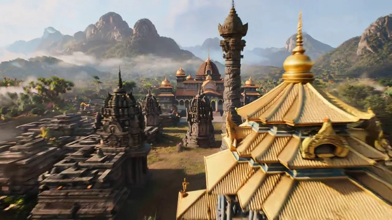 Cinematic FPV Drone Shot Of A Kalachuri Dynasty