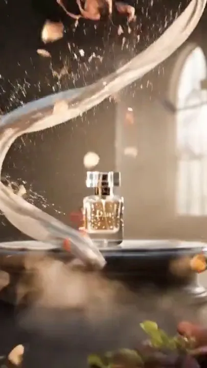 Cinematic Advertisement of Dior perfume