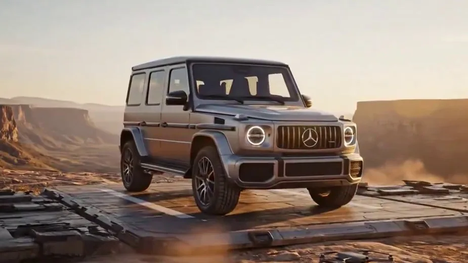 Epic revealing of a Mercedes-Benz G-Class AMG